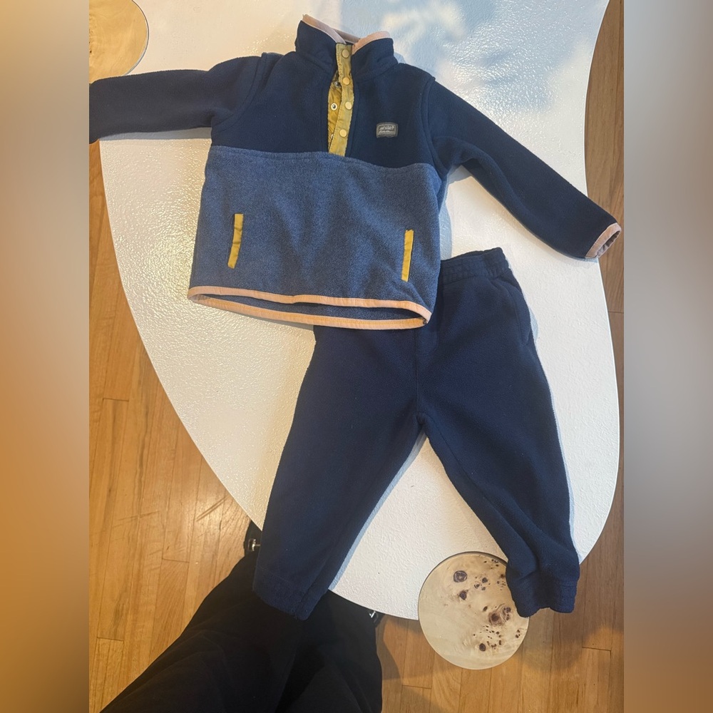 Eddie Bauer Blue and Gold Kids Set